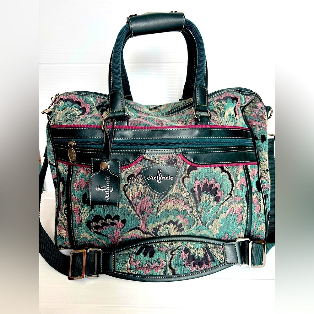 Atlantic Tapestry Vintage Weekend Travel Bag